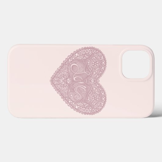 Coques Case-Mate iPhone Coeur d'amour (Verso (horizontal))