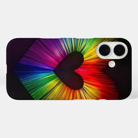 Coques Case-Mate iPhone Coeur d'amour (Verso (horizontal))