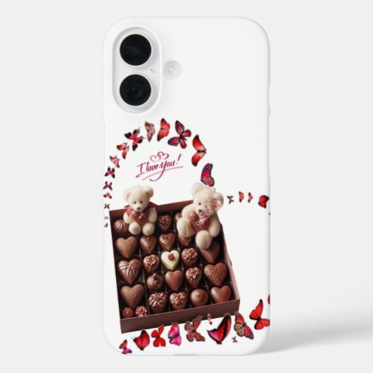 Coques Case-Mate iPhone Cœur d'amour (Verso)