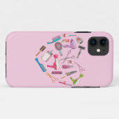 Coques Case-Mate iPhone Coeur de coiffeur Outil coiffeur (Dos (Horizontal))