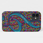 Coques Case-Mate iPhone coeur de notes musicales clave personnalisées (Dos (Horizontal))