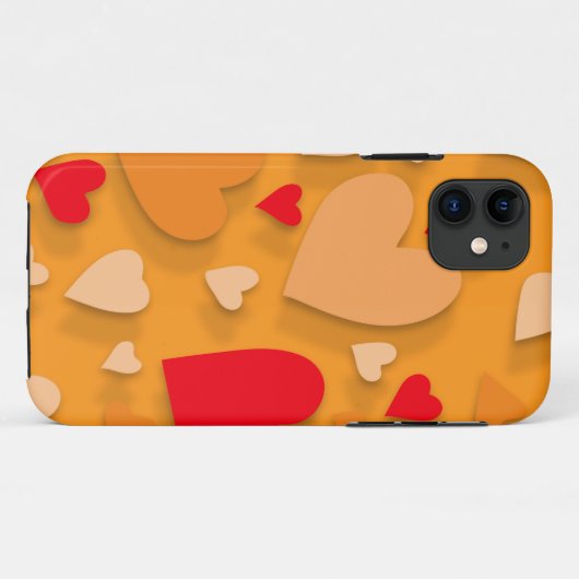 Coques Case-Mate iPhone Coeur de papier décoratif 7 (Dos (Horizontal))