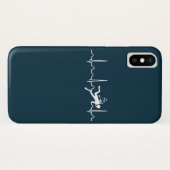 Coques Case-Mate iPhone Coeur de plongée sous-marine (Dos (Horizontal))