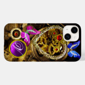 COQUES Case-Mate iPhone COEUR DE PUNK À VAPEUR, OURS, GÈMES, BUTTERFLIM MO (Verso (horizontal))