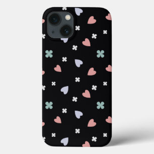 Coques Pour iPhone Cœur de trèfle mignon motif d'amour chanceux