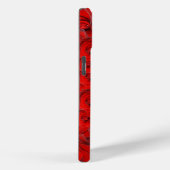 Coques Case-Mate iPhone Coeur des Roses Rouges. Ajouter un nom ou un texte (Verso / Droite)