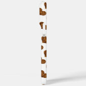 Coques Case-Mate iPhone Coeur des vers de soie frits (Verso / Gauche)