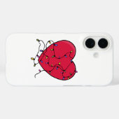 Coques Case-Mate iPhone Coeur éclairé (Verso (horizontal))