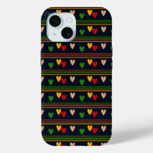 Coque Pour iPhone 15 Coeur élégant
