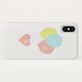 Coques Case-Mate iPhone Cœur et Ballons (Dos (Horizontal))