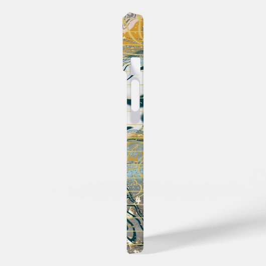 Coques Case-Mate iPhone Coeur et marbre (Verso / Gauche)