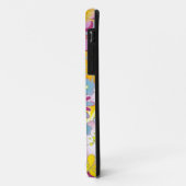 Coques Case-Mate iPhone Coeur floral avec des papillons (Dos/Gauche)