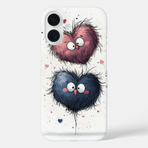 Coques iPhone 16 Coeur grincheux Minis