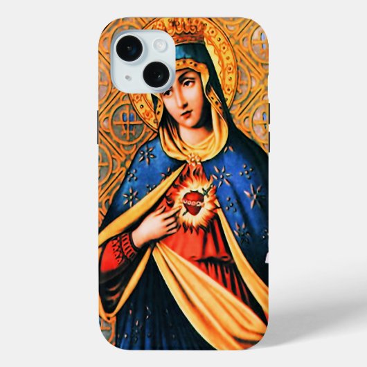 Coques Case-Mate iPhone Coeur immaculé de Marie (Verso)