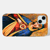 Coques Case-Mate iPhone Coeur immaculé de Marie (Verso (horizontal))