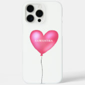 Coques Case-Mate iPhone Coeur mignon avec nom (Verso)