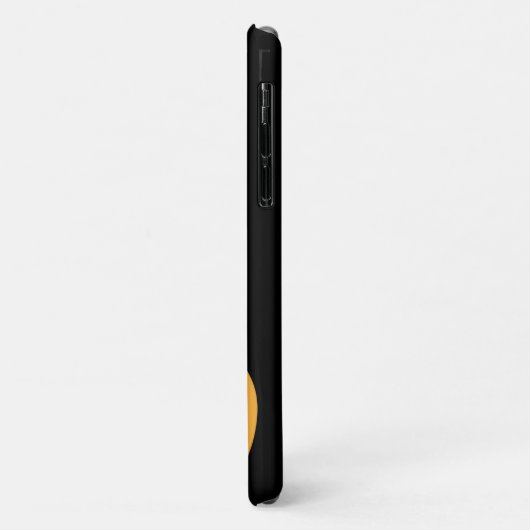 Coques Case-Mate iPhone Coeur mignon élégant avec yeux (Dos/Gauche)