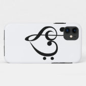 Coques Case-Mate iPhone Coeur musical (Dos (Horizontal))