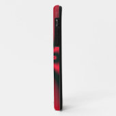 Coques Case-Mate iPhone cœur noir (Dos/Gauche)