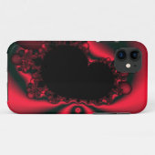 Coques Case-Mate iPhone cœur noir (Dos (Horizontal))