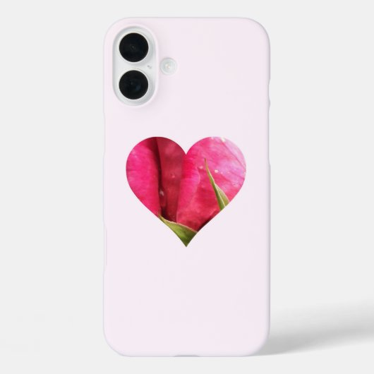Coques Case-Mate iPhone Coeur rose (Verso)
