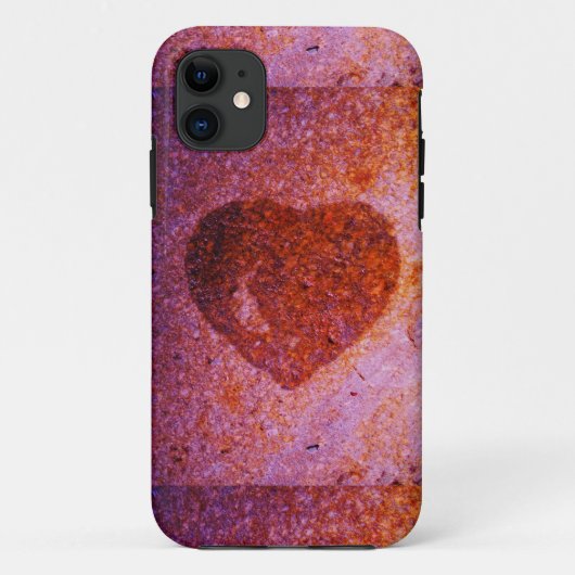 Coques Case-Mate iPhone coeur rose corail (Dos)