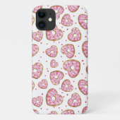 Coques Case-Mate iPhone Coeur rose mignon Cookies (Dos)