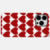 Coques Case-Mate iPhone Coeur rouge (Verso (horizontal))