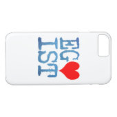Coques Case-Mate iPhone Coeur rouge égoiste (Dos (Horizontal))