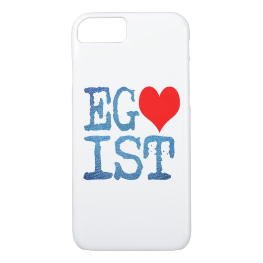 Coques Case-Mate iPhone Coeur rouge égoiste (Dos)