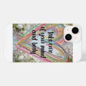 Coques Case-Mate iPhone Coeur sain (Verso (horizontal))