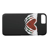 Coques Case-Mate iPhone Coeur squelettique (Dos (Horizontal))
