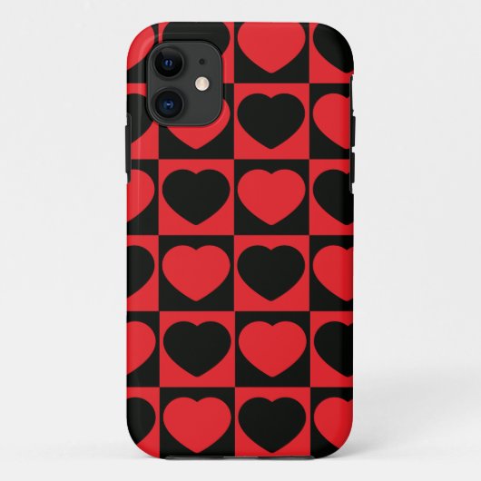 Coques Case-Mate iPhone Coeurs (Dos)