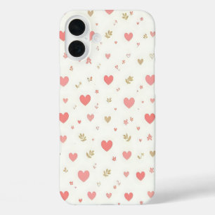 Coques iPhone 16 Plus cœurs