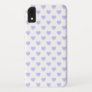 Etui iPhone Case-Mate Coeurs à points Polka violet