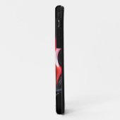 Coques Case-Mate iPhone Coeurs Abstraits en feu (Dos/Gauche)