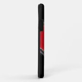 Coques Case-Mate iPhone Coeurs Abstraits en feu (Dos/Droite)