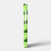 Coques Case-Mate iPhone Coeurs Abstraits modernes - Vert citron vert (Verso / Gauche)