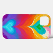 Coques Case-Mate iPhone Coeurs Amour Et Romance (Verso (horizontal))