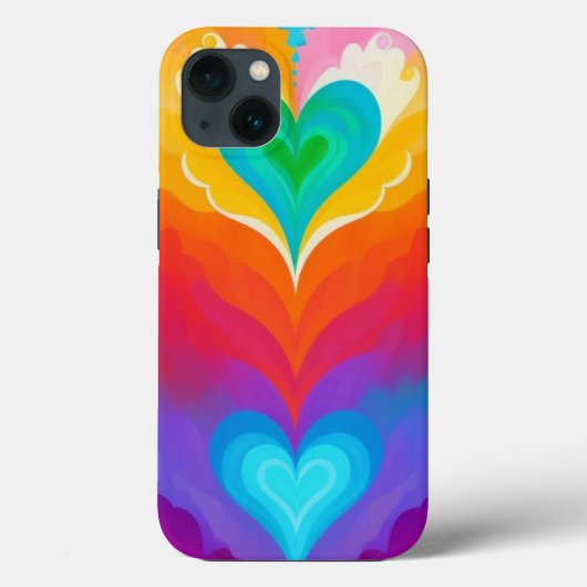 Coques Case-Mate iPhone Coeurs Amour Et Romance (Verso)