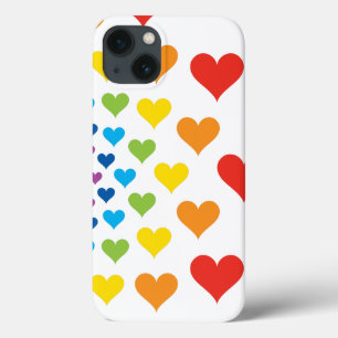 iPhone 13 Case Coeurs autour des coeurs
