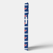 Coques Case-Mate iPhone Coeurs britanniques Mini Cooper - Bleu (Verso / Droite)