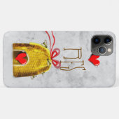 COQUES Case-Mate iPhone CŒURS D'ABEILLE MONOGRAMME (Dos (Horizontal))