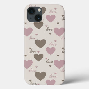 iPhone 13 Case Coeurs d'amour