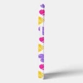 Coques Case-Mate iPhone Coeurs d'amour de pastel fillette motif (Verso / Droite)