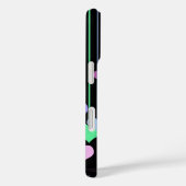 Coques Case-Mate iPhone Coeurs dangereuses avec nom (Verso / Droite)