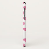 Coques Case-Mate iPhone Coeurs d'aquarelle avec le cas nommé (Dos/Gauche)