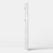 Coques Case-Mate iPhone Coeurs d'aquarelle incomparable : design motif rom (Verso / Droite)