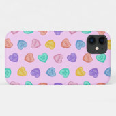 Coques Case-Mate iPhone Cœurs de bonbon (Dos (Horizontal))