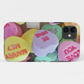 Coques Case-Mate iPhone Coeurs de bonbons (Dos (Horizontal))